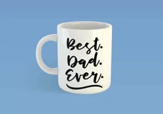 Best Dad Ever SVG | Father's day SVG | Daddy SVG Product Image 2