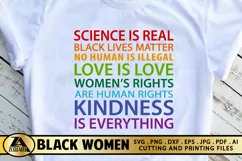 Black Woman SVG Black Lives Matter SVG African American SVG Product Image 3