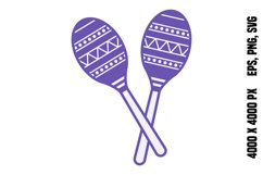Maracas Color Icon Product Image 1