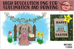 Easter Bunny Printable Sublimation Product Image 1