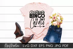 Bingo Is My Cardio SVG Bingo game Bingo lover Product Image 4