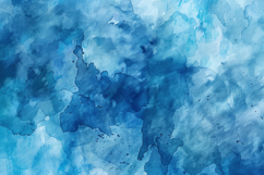 Blue Watercolor Background Wallpaper Product Image 1