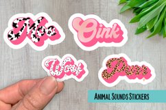 Animal Sounds PNG Sticker Pack Product Image 1