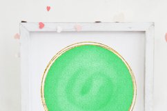 Leopard And Shimmery Circle Sublimation Frames Product Image 6