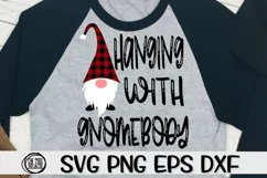 Hanging With Gnomebody - SVG PNG EPS DXF Product Image 2
