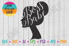 Boss Babe SVG, Girl Boss SVG, Girl Power SVG, Cuttable File Product Image 1