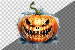 Halloween clipart, Pumpkin clipart, Pumpkin Product Image 5