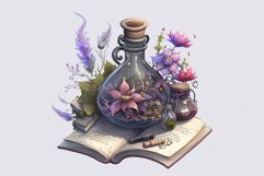 Spell book clipart, Halloween clipart, Fantasy clipart Product Image 4