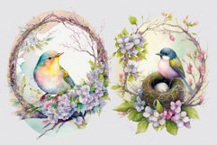 Spring birds clipart, Spring sublimation Product Image 5