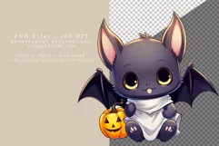 Bat clipart, Autumn clipart, Halloween clipart, Fall clipart Product Image 3