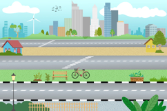 Funny Rescue Vehicles City Scene Vector Bundle Product Image 4