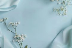 Minimalist Wedding Mockup. Wedding flat lay mockup backdrop Product Image 1