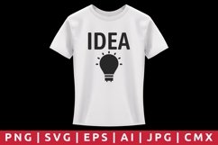 Idea T-Shirt Design Product Image 1