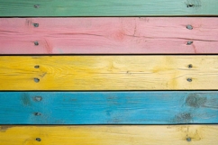 color wooden planks table Product Image 1