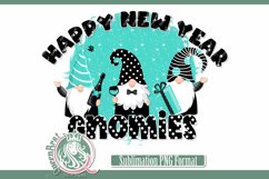 Happy New Year Gnomes Sublimation Product Image 4
