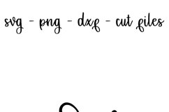 You &amp; Me - SVG, DXF, PNG hand lettered Cut File Product Image 4