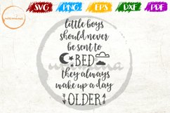 Little Boys Should Never Be Sent Kids Playroom Quote Art Product Image 1