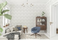 Wall mockup - Wallpaper mockup - Living room scene Product Image 6