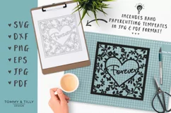 Forever Heart Frame Design - SVG EPS DXF PNG PDF JPG Cut  Product Image 4