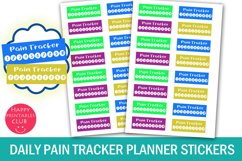 Pain Tracker Planner Stickers I Health Planner Stickers Product Image 1