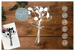 Small Bouquet - SVG EPS DXF PNG PDF JPG Product Image 7