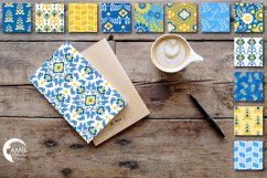 Provence Floral patterns, Blue Floral papers AMB-1813 Product Image 2