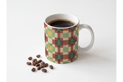 Pixel Mosaic Geometric Pattern Set Product Image 5