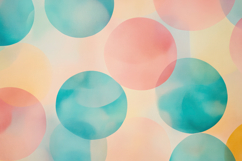 Watercolor Polka Dot Background Wallpaper Product Image 1