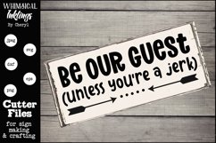 Unless You're A Jerk SVG Product Image 1