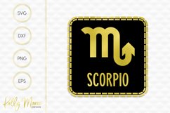 Scorpio Zodiac SVG File Product Image 2
