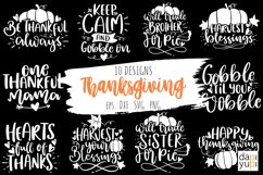 Thanksgiving Quotes SVG, Fall Autumn SVG Bundle Product Image 2
