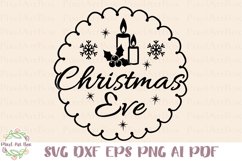 Christmas Eve - Cut File Product Image 1