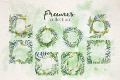 Fern Watercolor png Product Image 5