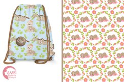Sloth Family patterns, Family Sloth papers AMB-2207 Product Image 5