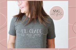 4th Grade is My Jam svg, 4th Grade svg, Fourth Grade svg Product Image 1