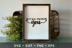 It was always you SVG Product Image 1