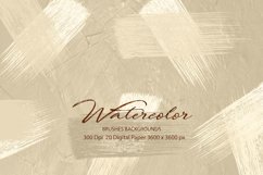 Watercolor Brushes Backgrounds Product Image 1