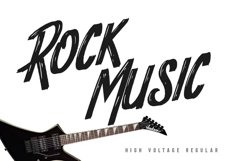 Web Font HIGH VOLTAGE Typeface Product Image 3