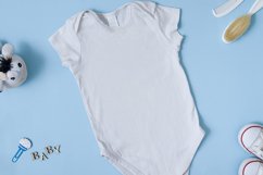 White baby t-shot mockup Product Image 1