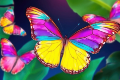 Colorful Butterfly Background Product Image 1