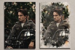 Watercolor - Portrait Photo Template Product Image 2