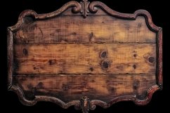 Vintage Wooden Signage Mockup Template Product Image 2