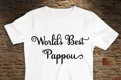 Pappou SVG - World's Best Pappou SVG file, Greek SVG Product Image 2