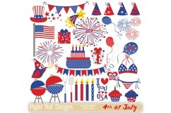 4th of July Clipart Product Image 1