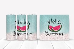 Watermelon Summer Skinny Tumbler Wrap 20 oz Product Image 2