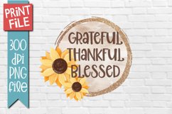 Sunflower Sublimation Design Product Image 1