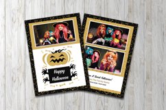 Halloween Greeting Card , Ms Word &amp; Photoshop Template Product Image 2