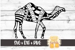 Camel - Zen Doodle Art - Animal SVG PNG DXF Files Product Image 2