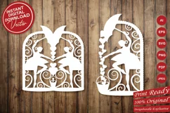 Papercut Ballerina Papercut Card Opener, Decoration, Dance Product Image 5