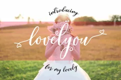 Lovelyou - Free Font of The Week Product Image 1